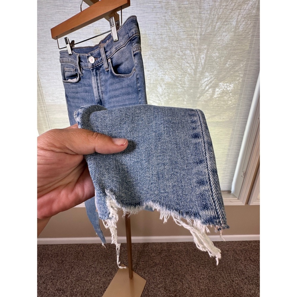 Hudson Jeans Womens Size 28 Light Wash Frayed Hem High Rise Denim - Picture 3 of 7